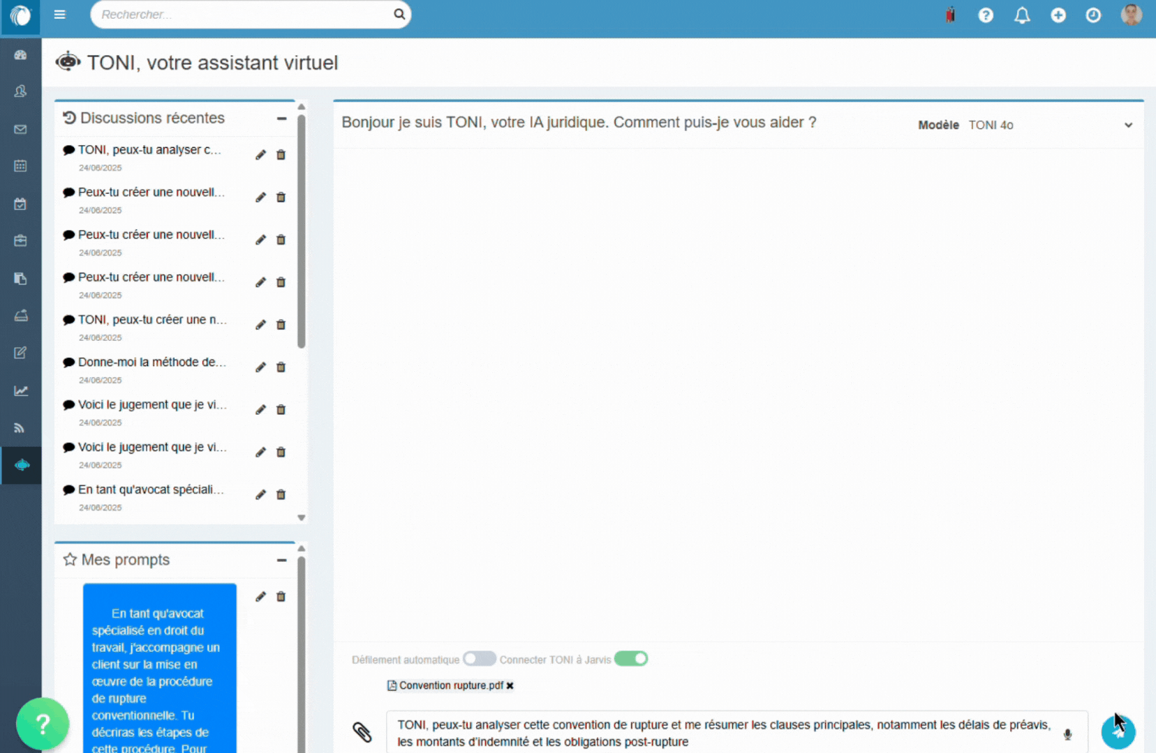 jarvis logiciel avocat